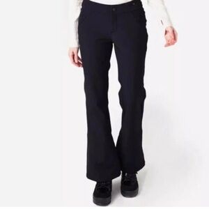 Obermeyer Womens Plus Size 22 Stretch Pant Black Snowboard Ski Water resistant